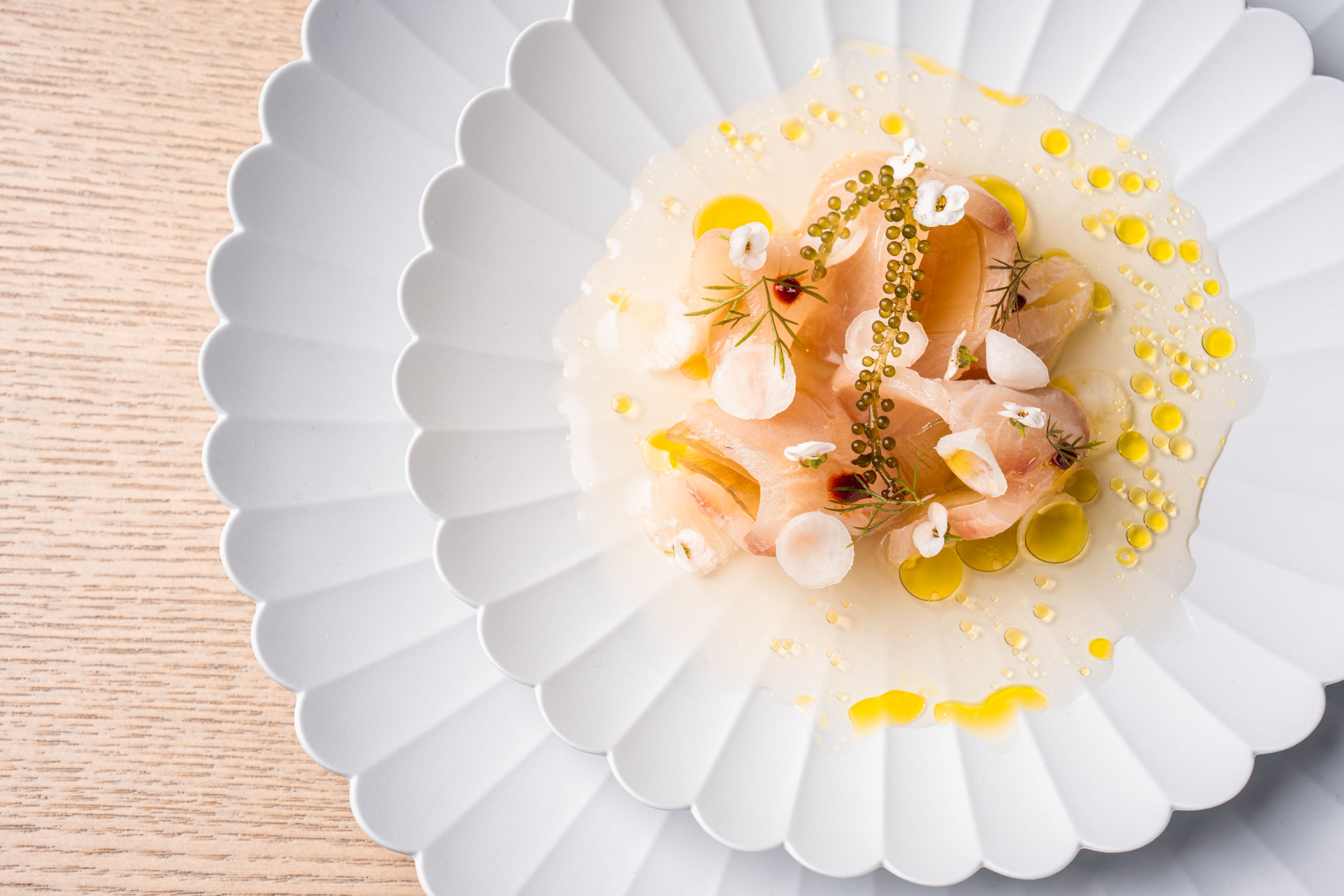 Yellowtail Kingfish, Italian Tomato Essence