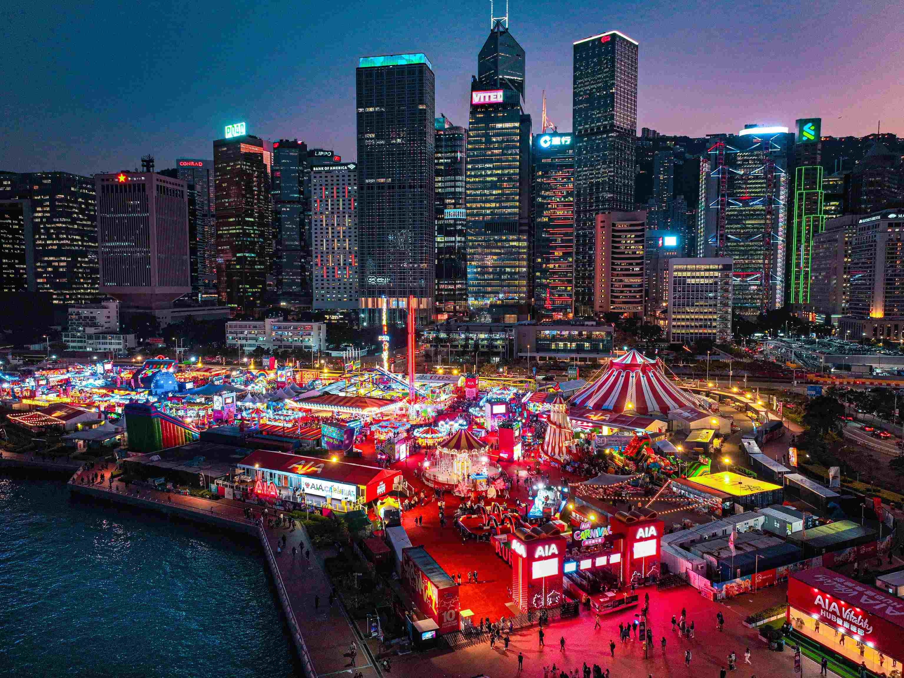 聖誕好去處,香港,中環AIA