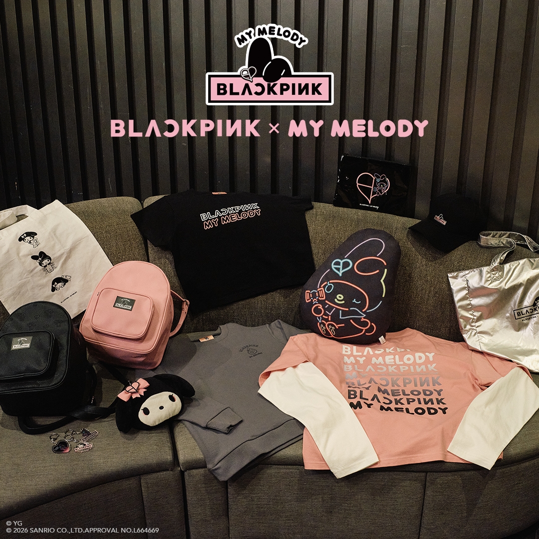 BLACKPINK與My Melody聯名系列