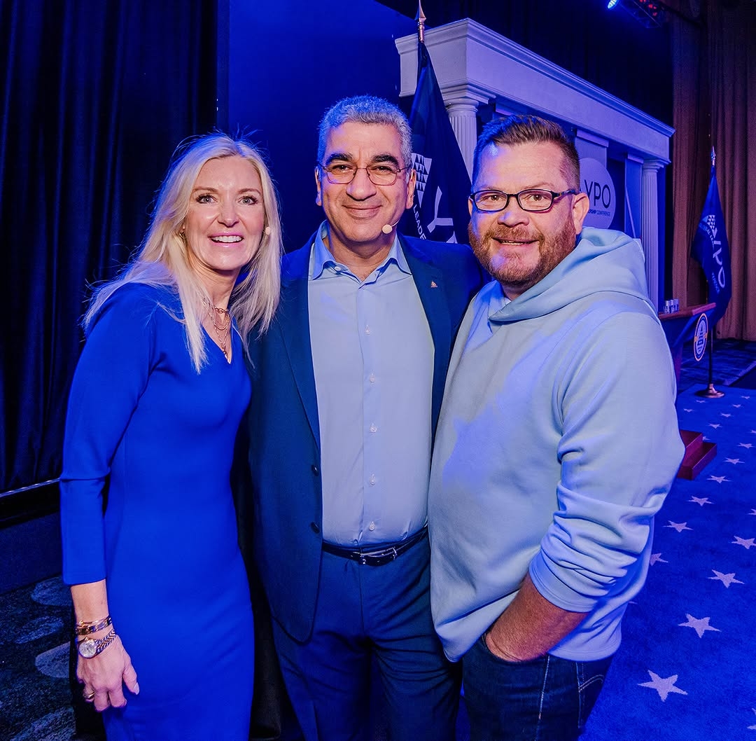Debby Carreau with YPO members