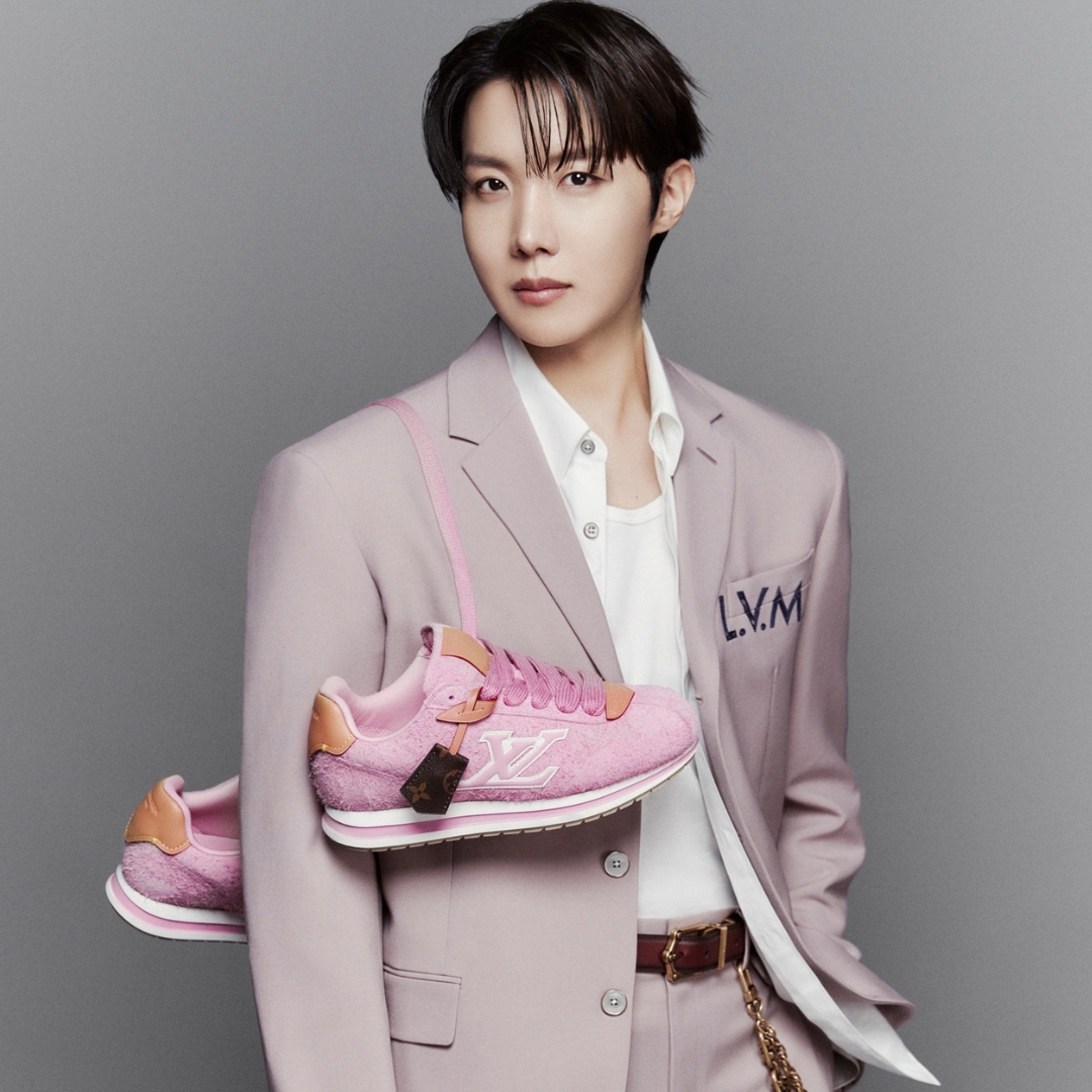 Louis Vuitton攜手j-hope推出聯名運動鞋 