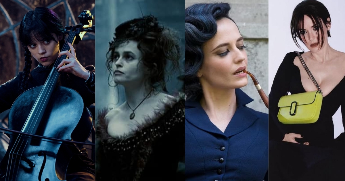 Tim Burton Muse Jenna Ortega Winona Ryder Eva Green Helena Bonham Carter
