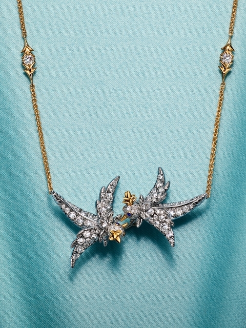 Bird on a Rock by Tiffany