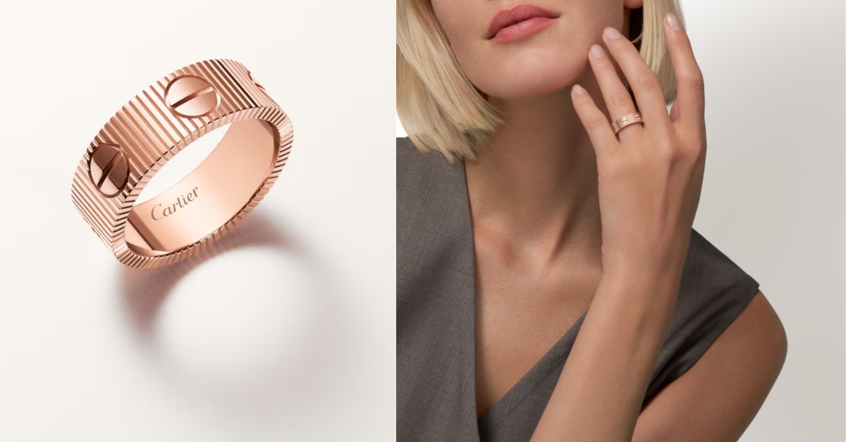 食指戴戒指象徵提升精神力量Cartier