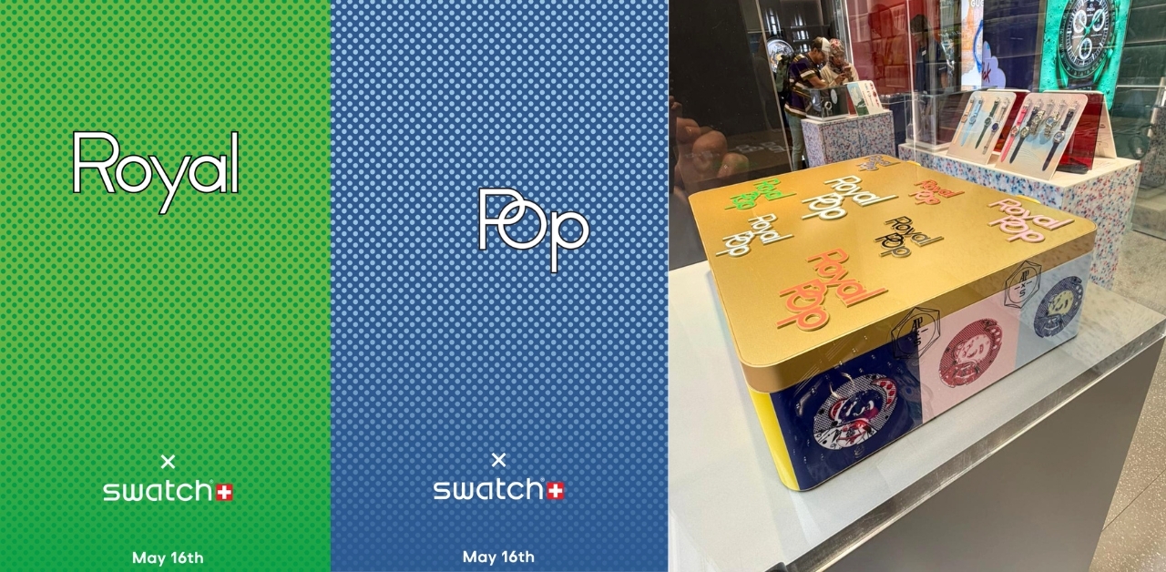 Swatch x AP 世紀聯乘 Royal Pop