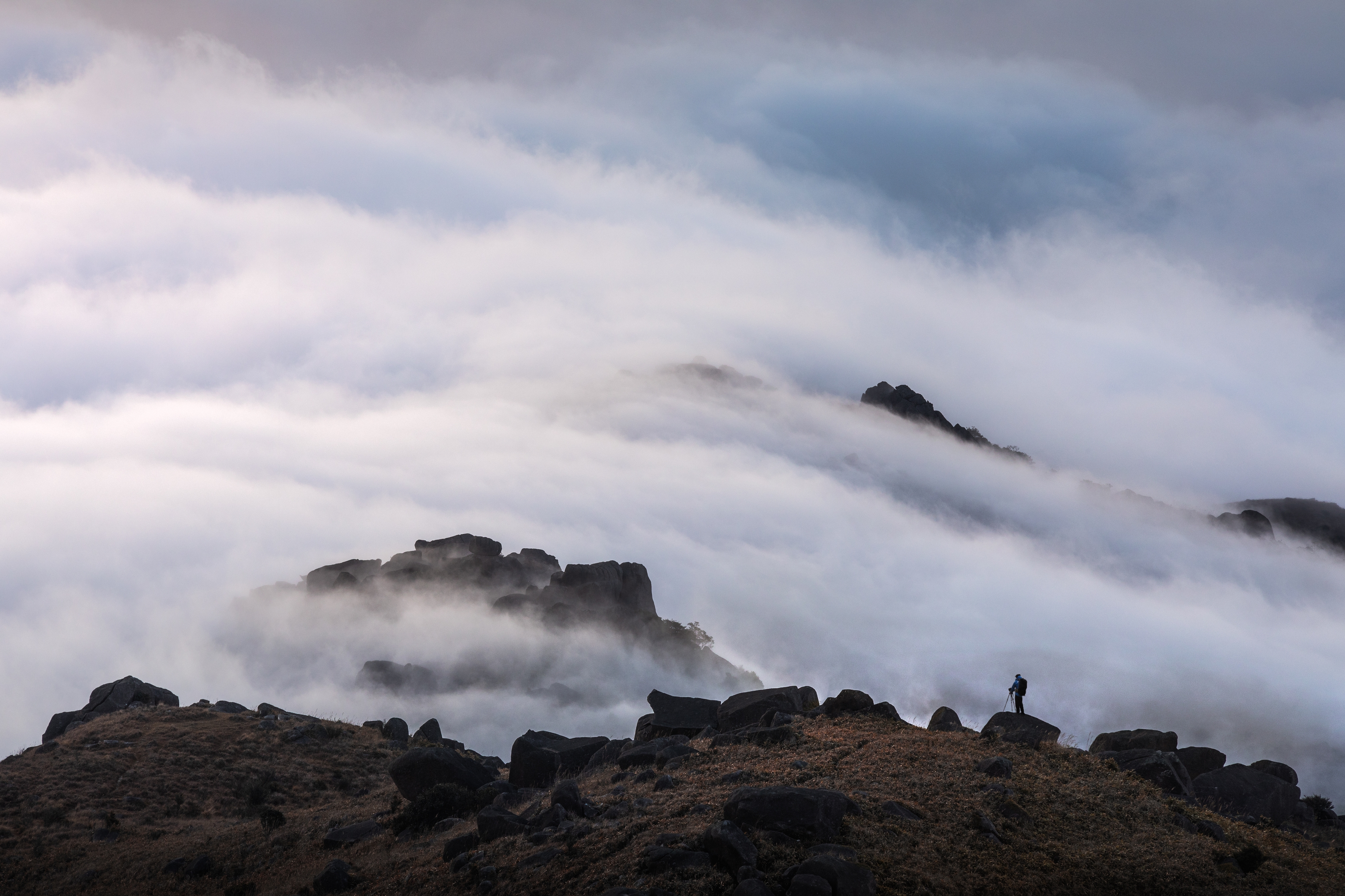 大帽山「雲霧日出」