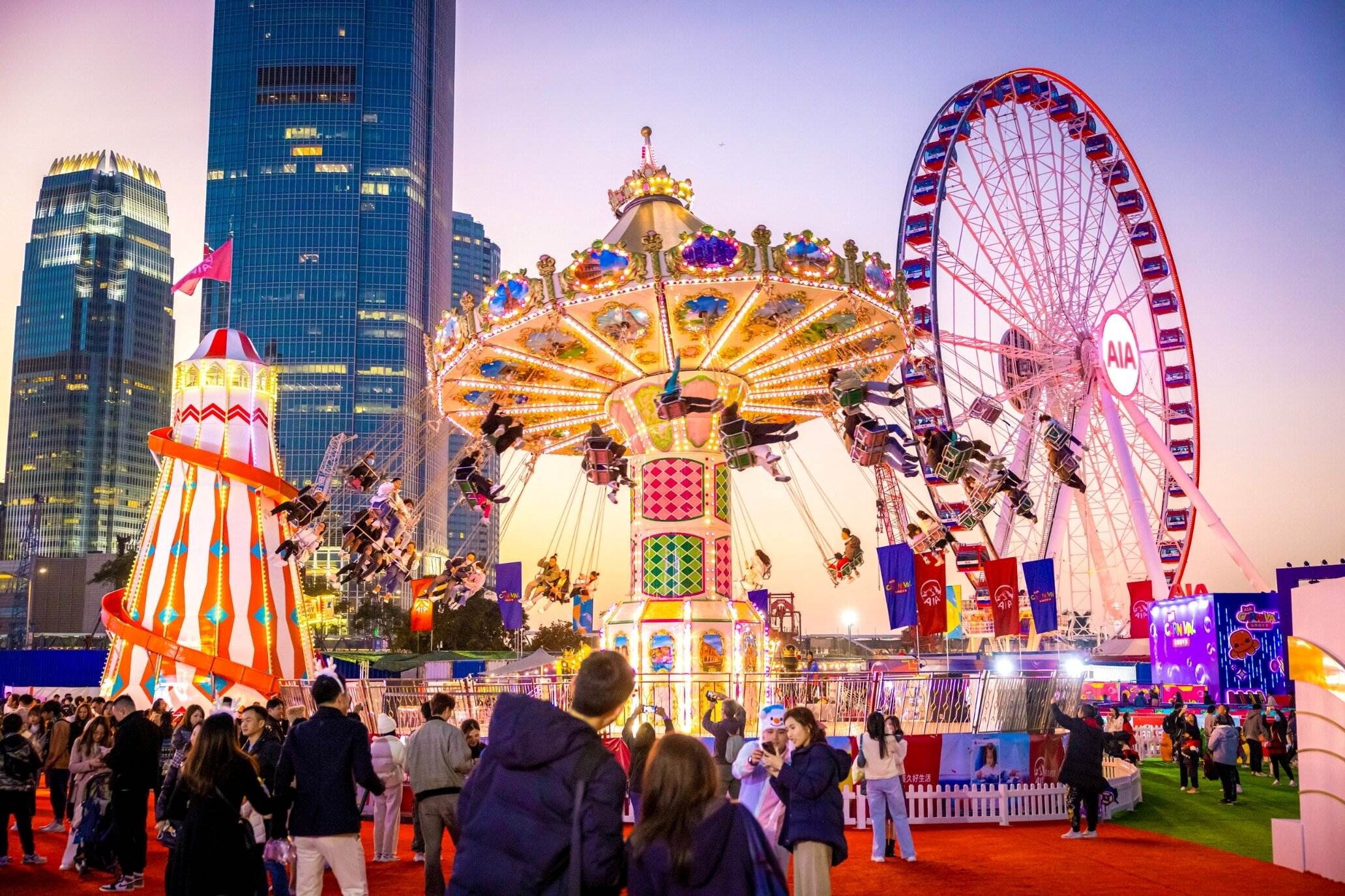 聖誕好去處,香港,中環AIA