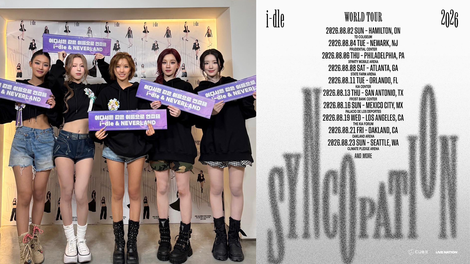 i-dle,Syncopation演唱會,香港