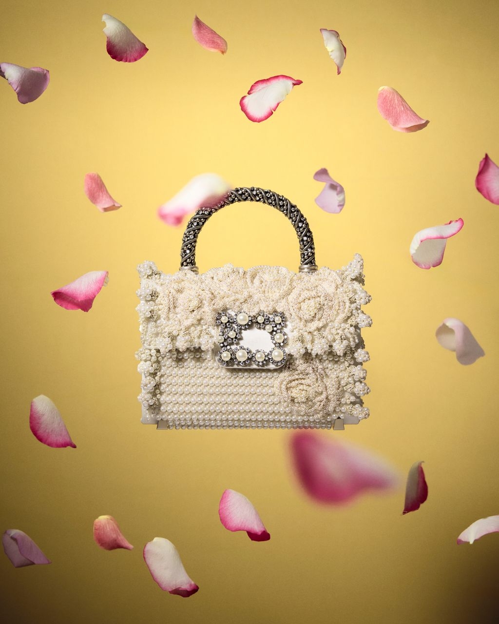 Roger Vivier 手袋 Lesage 刺繡 高級訂製