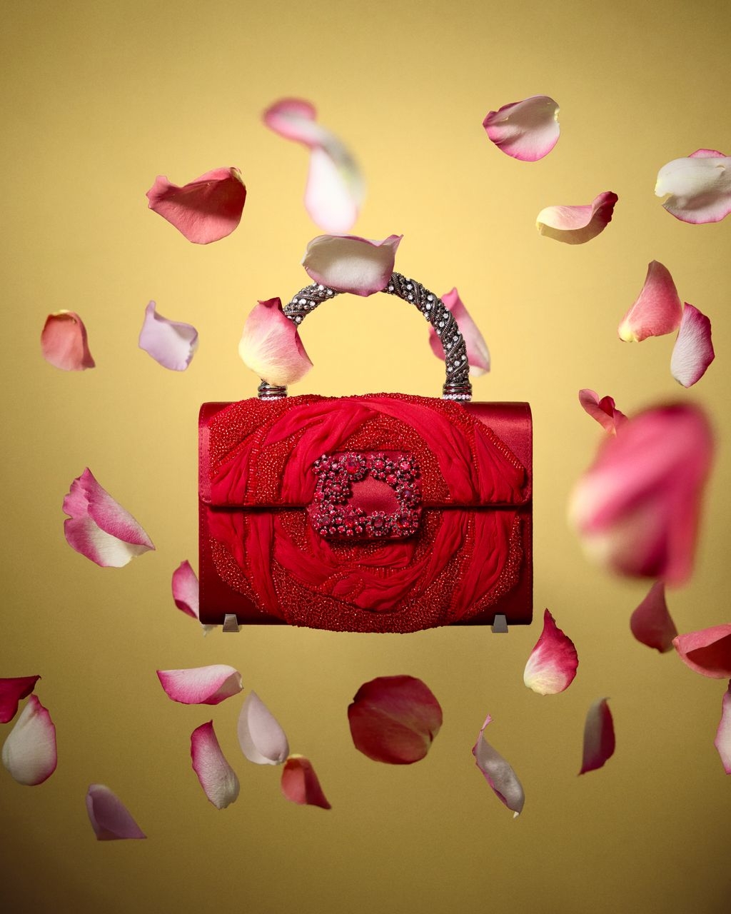 Roger Vivier 手袋 Lesage 刺繡 高級訂製