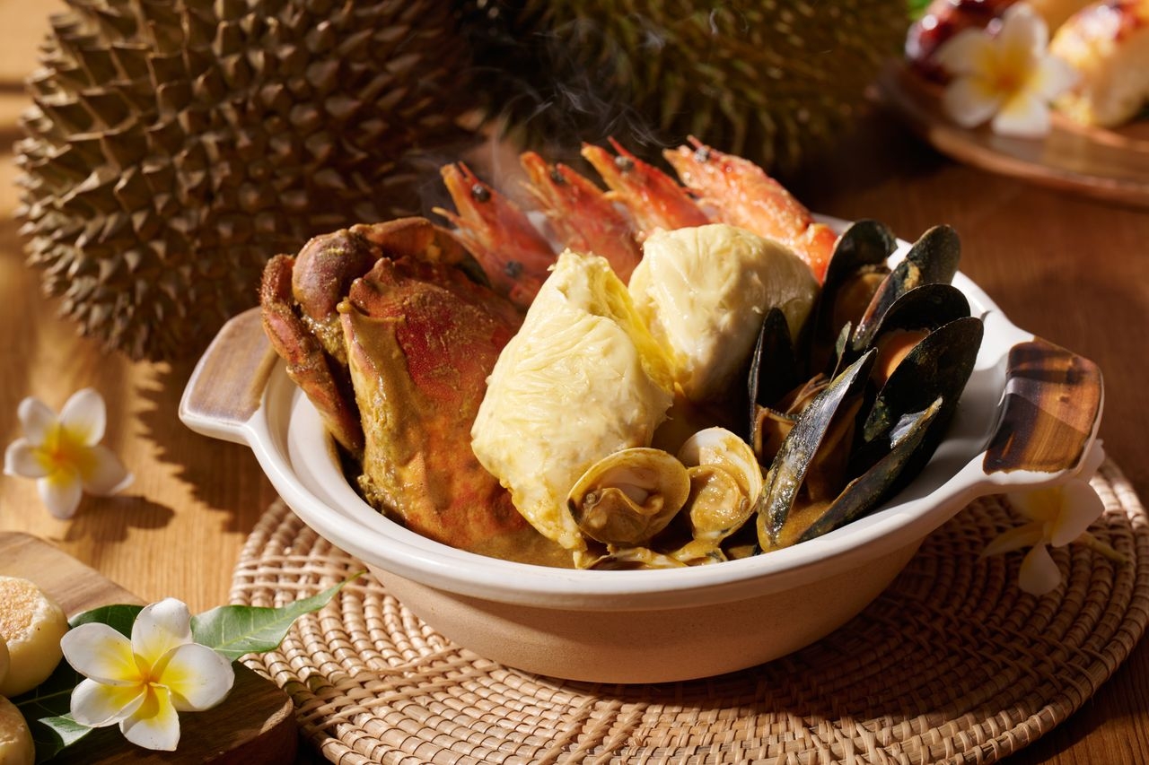 榴槤咖喱海鮮煲 Durian Curry Seafood Pot