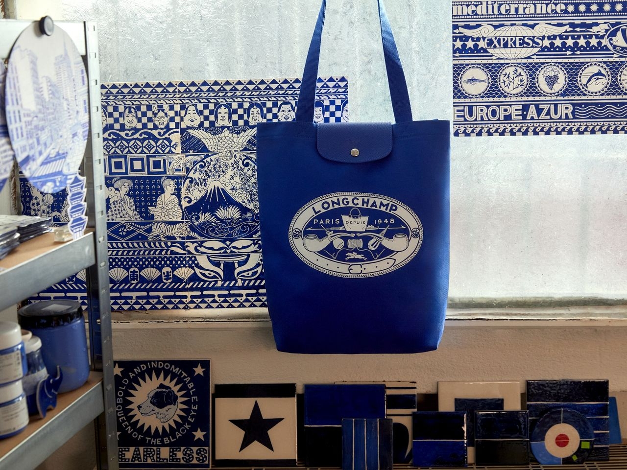 LONGCHAMP X CONSTANTIN FALL 2025 Sogo pop up