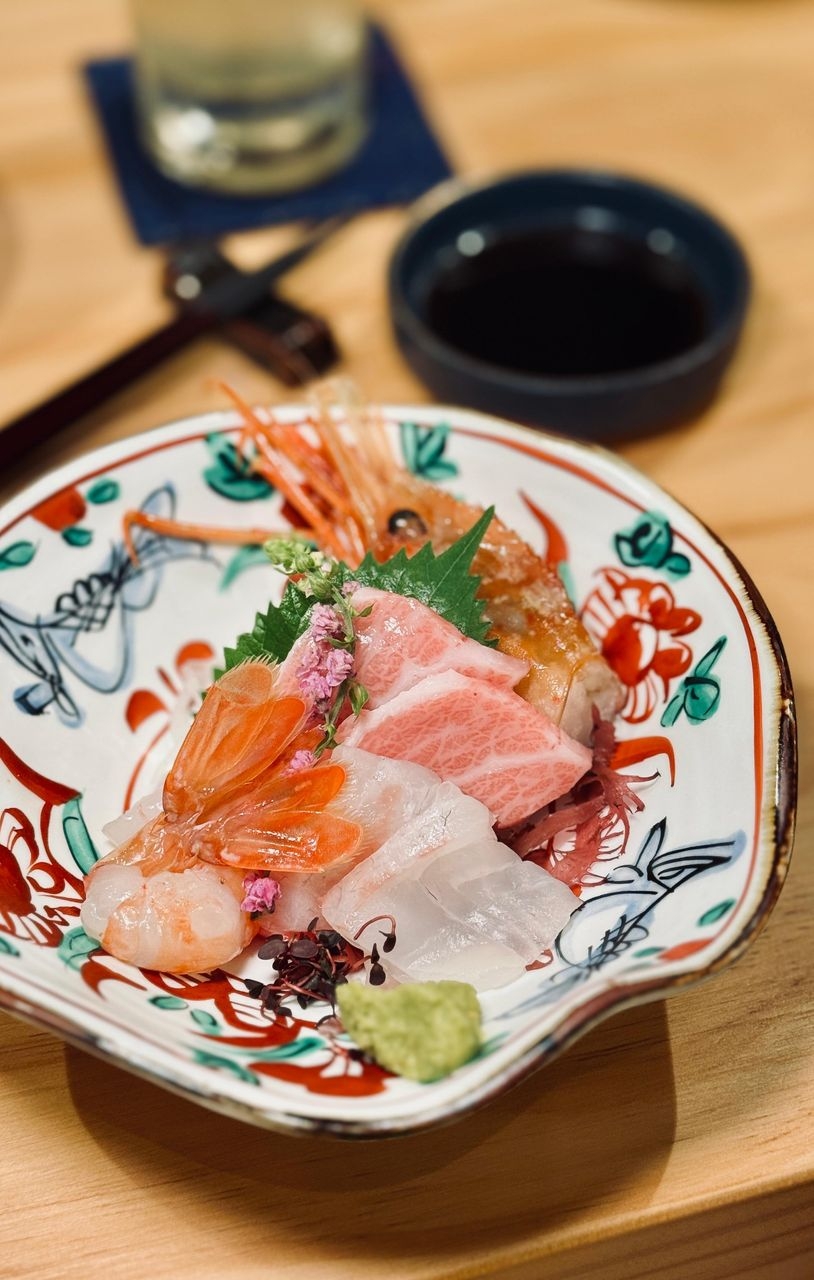 極上刺身3款（鯛魚、吞拿魚、牡丹蝦）