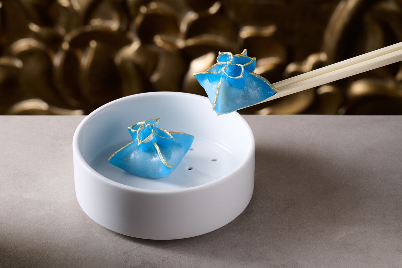 法國藍天使蝦花餃