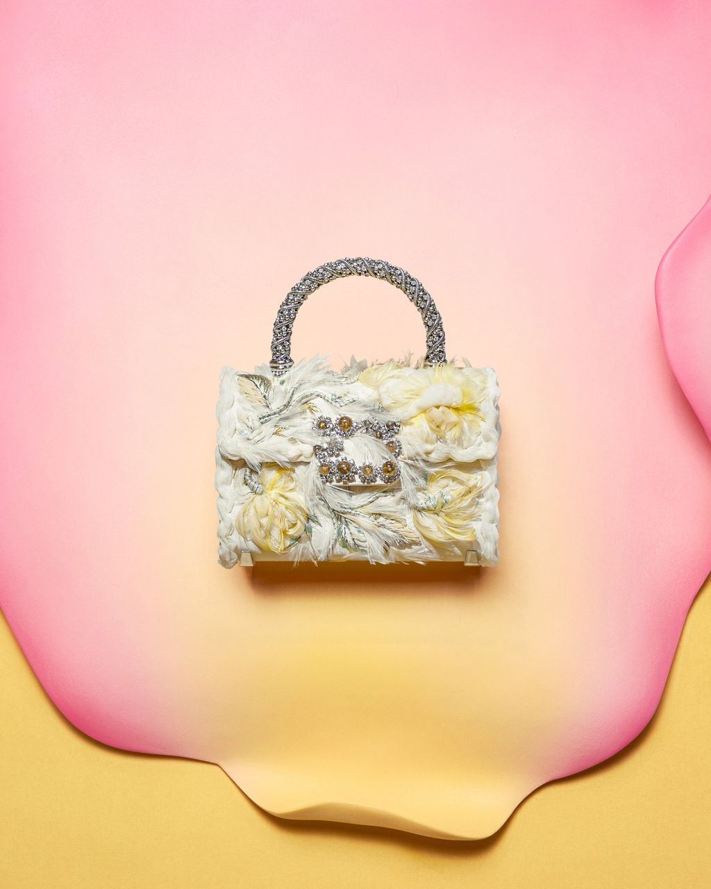Roger Vivier 手袋 Lesage 刺繡 高級訂製