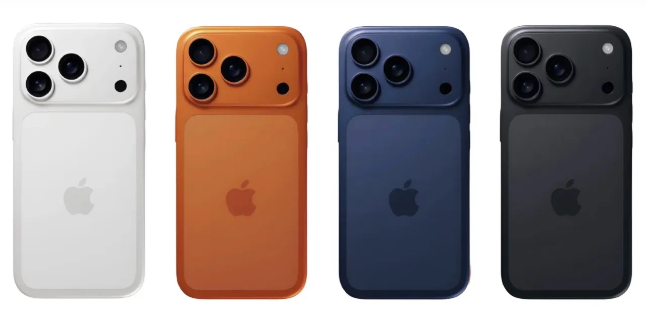 iphone 17 pro, pro max 顏色照片曝光