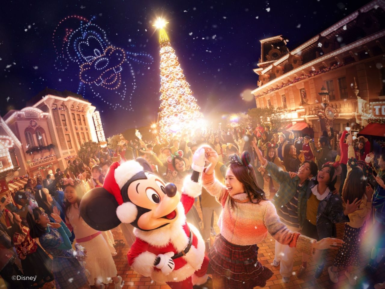 聖誕好去處,香港,香港迪士尼樂園