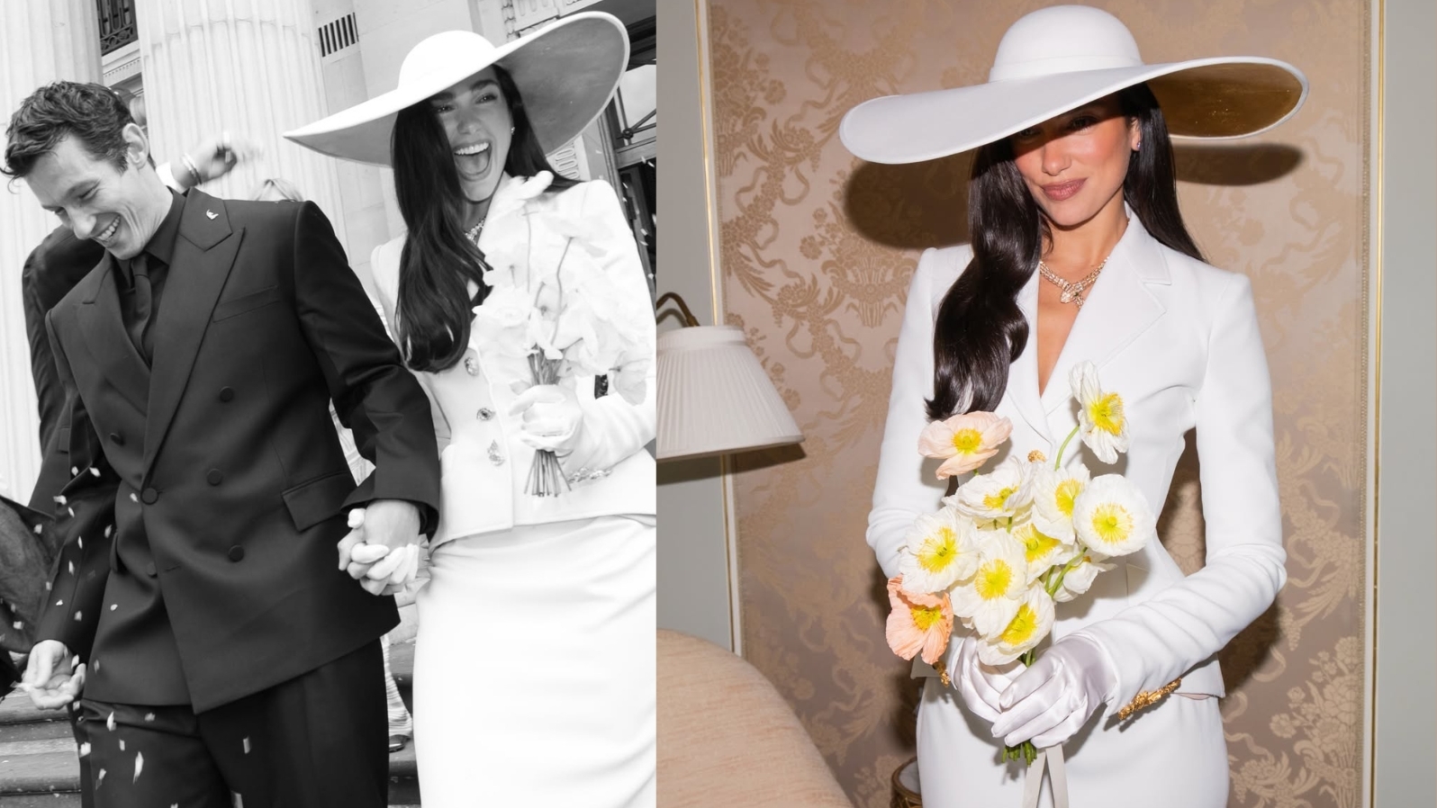 Dua Lipa結婚造型