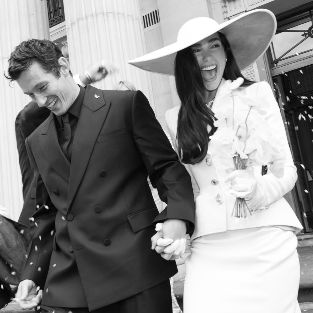 Dua Lipa結婚造型