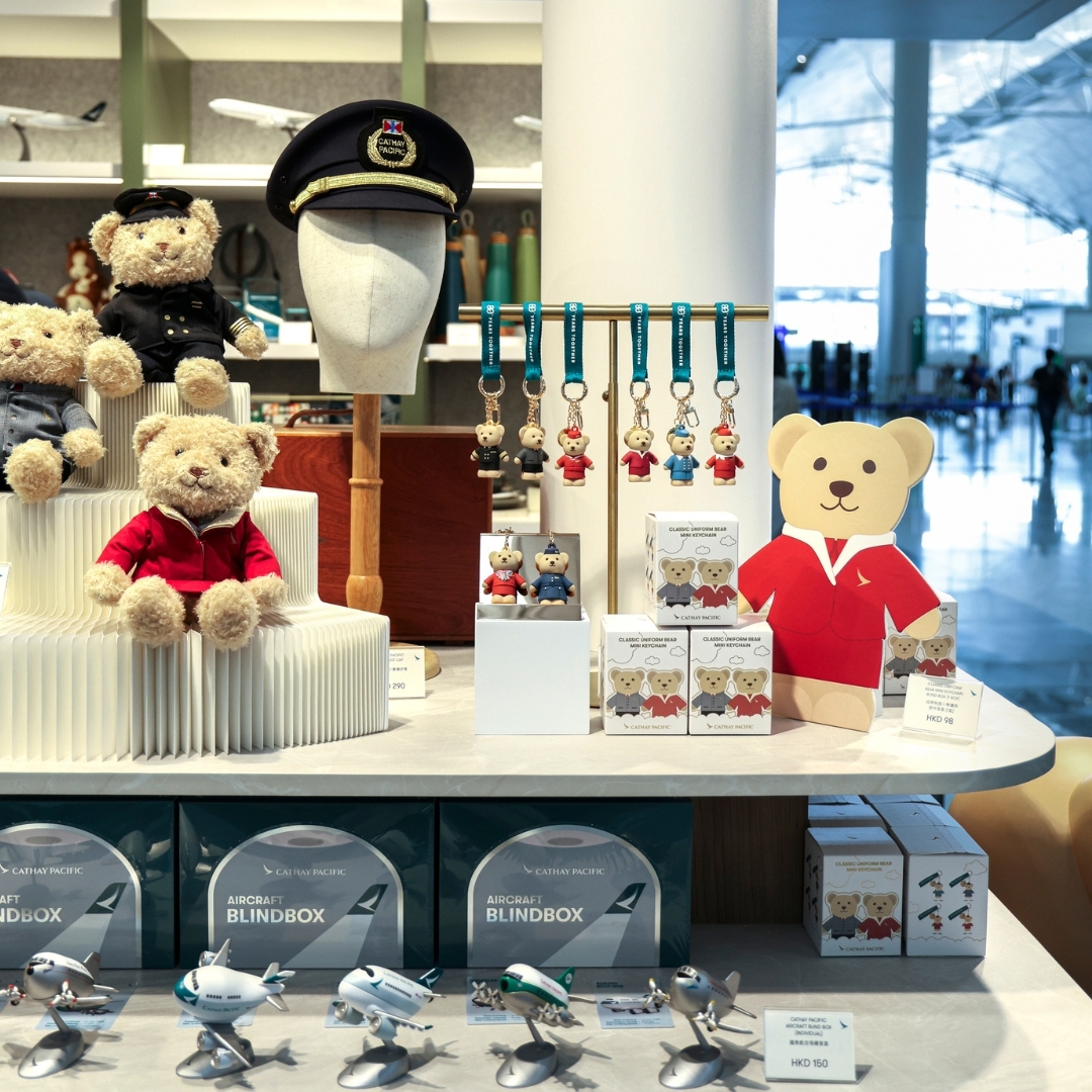 國泰80周年香港國際機場限定店