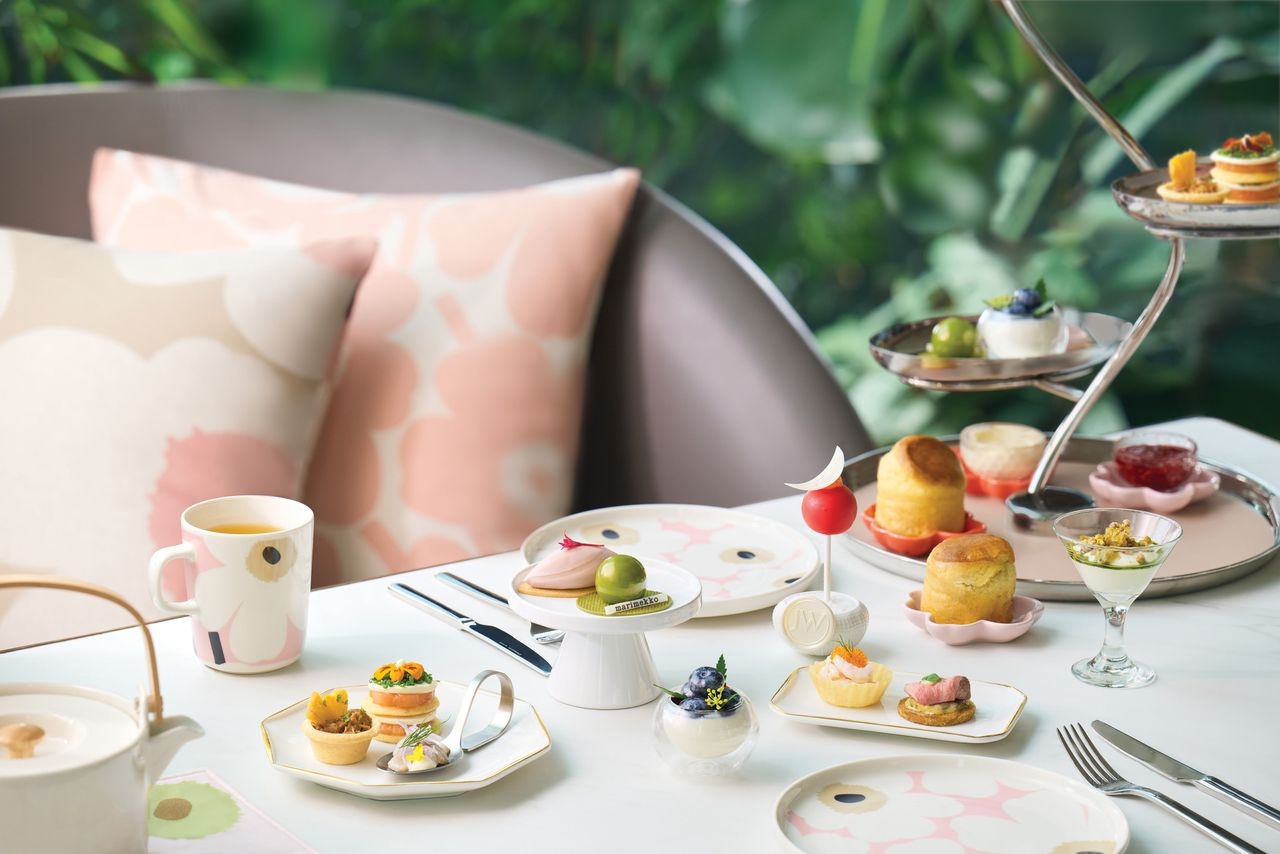 香港JW萬豪酒店 x Marimekko「花悅綻放」下午茶