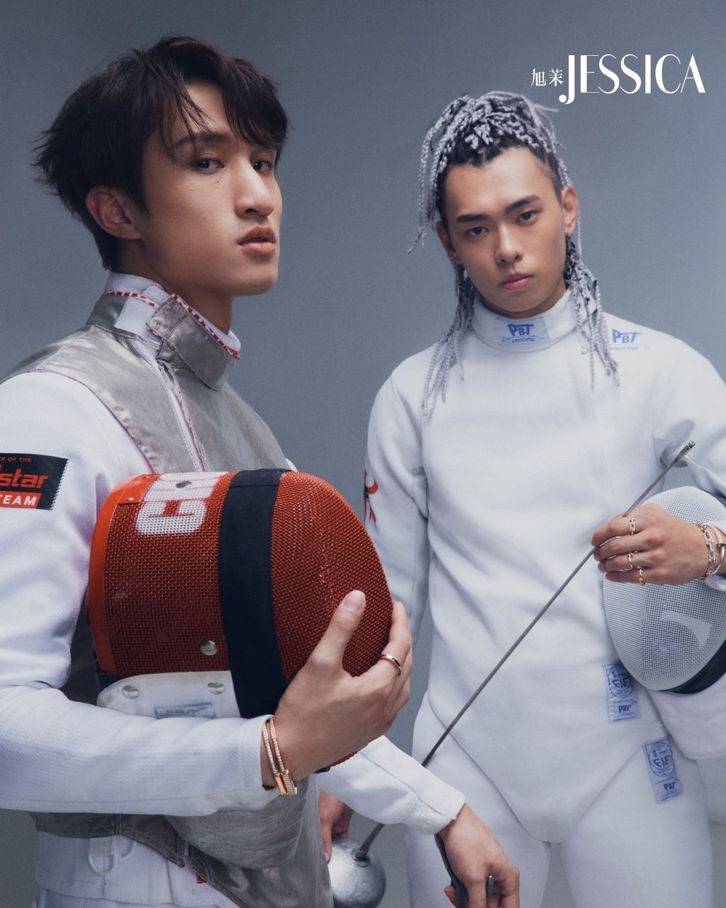 (左)蔡俊彦 、(右)何瑋桁