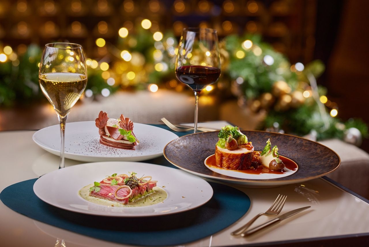Christmas dinner_大堂酒廊@香港麗晶酒店