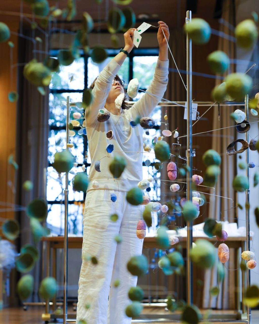 日本藝術家西川裕子首度展出裝置藝術作品《Chromonaut》