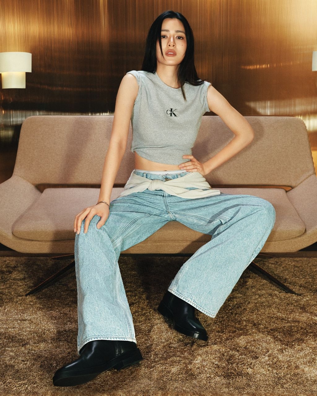 鄺玲玲 Calvin Klein 廣告