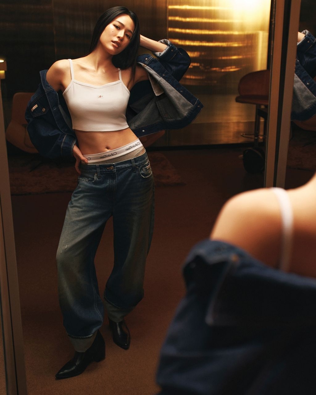 鄺玲玲 Calvin Klein 廣告