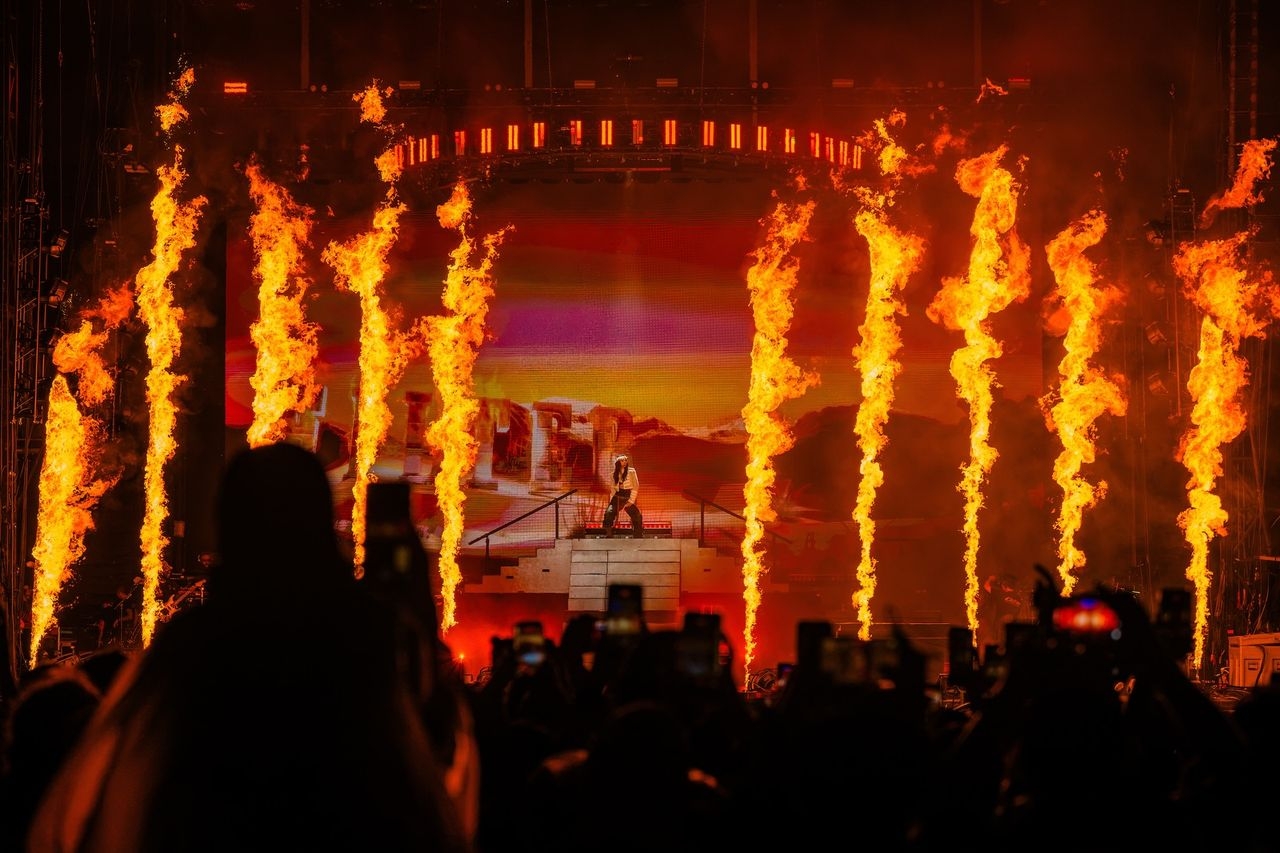 Jennie美國芝加哥Lollapalooza音樂節