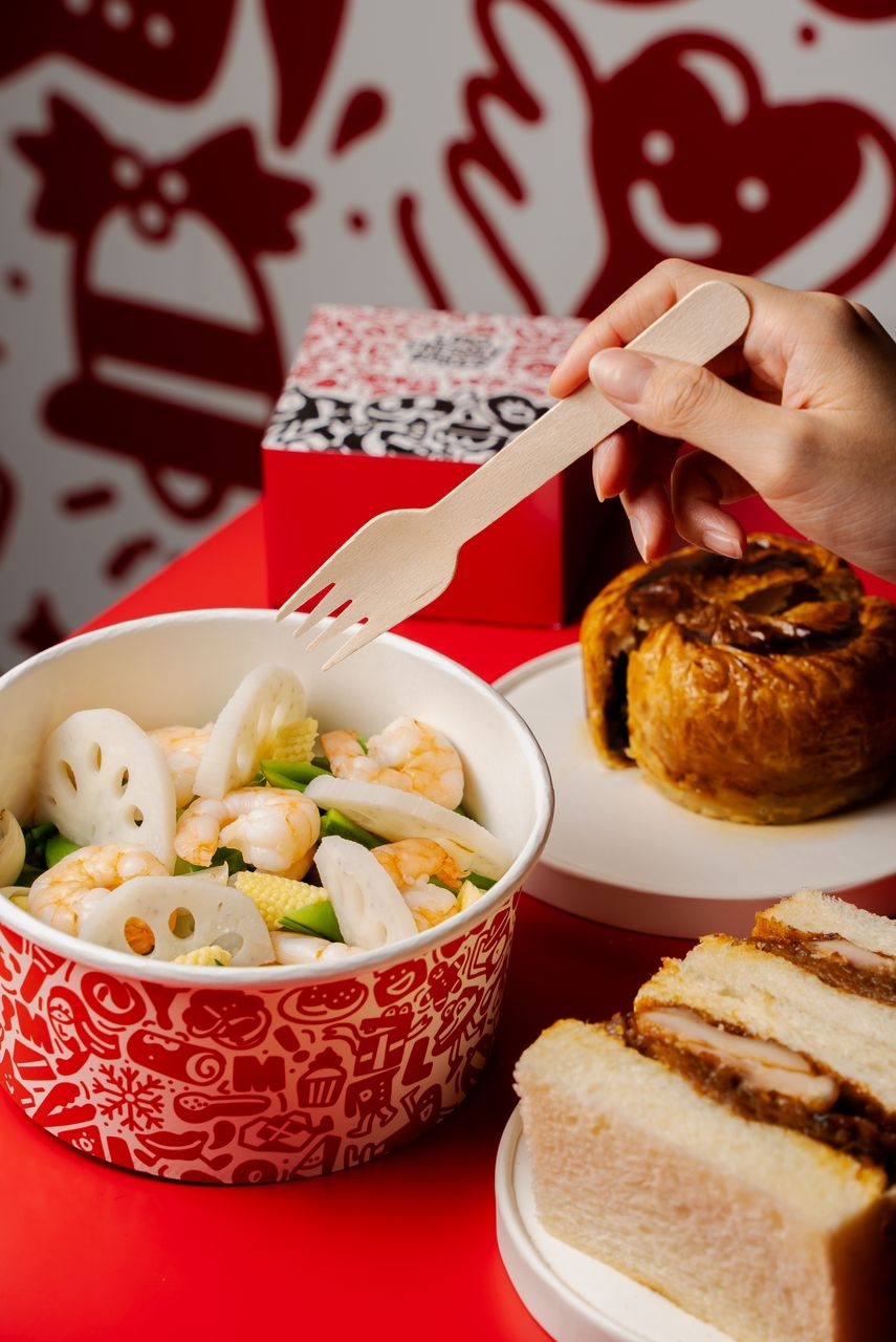 大班樓 x LMO Freshly Baked_蓮藕萵筍松子醬沙律