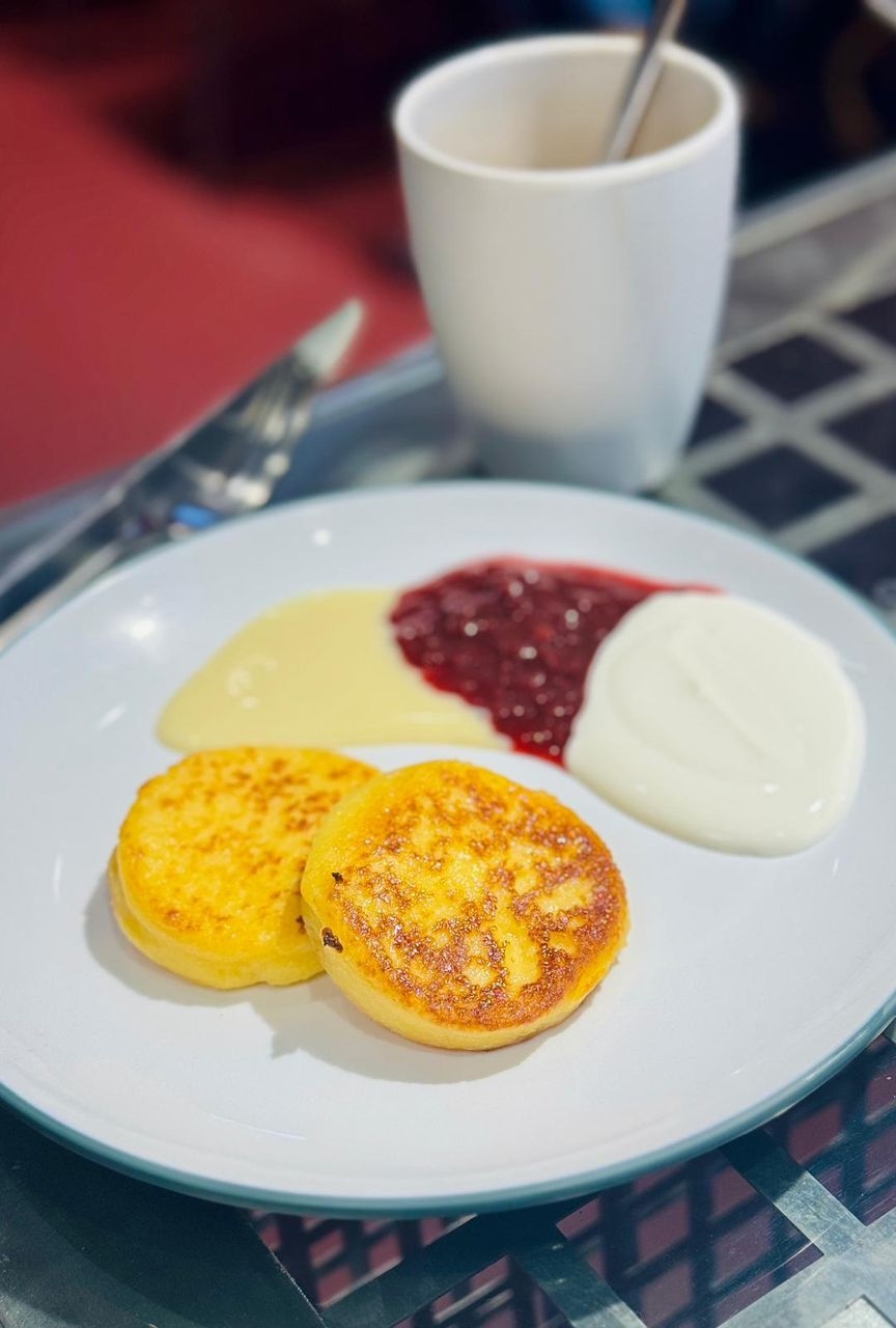 俄式芝士煎餅」(Syrniki)